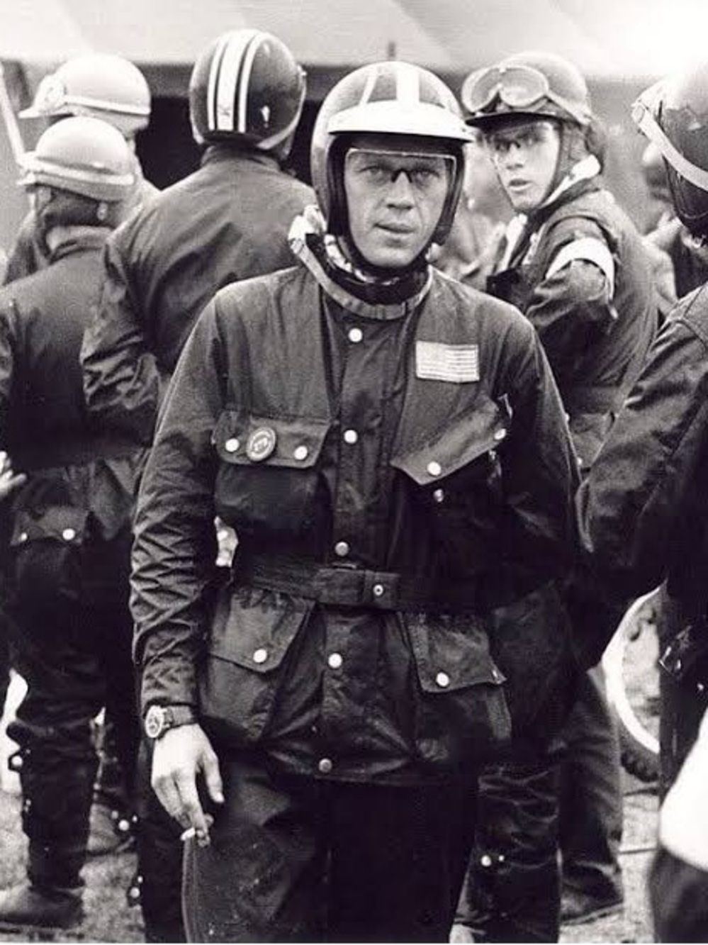 Barbour International Original Wax Jacket WITH Warm Pile Liner